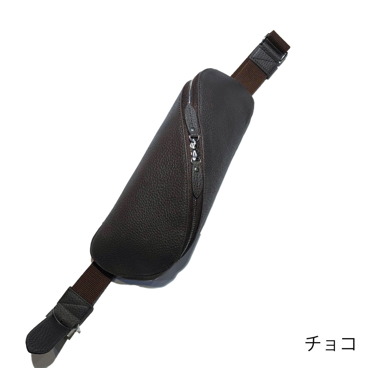 ロゴバッグ[シュリンクレザー]