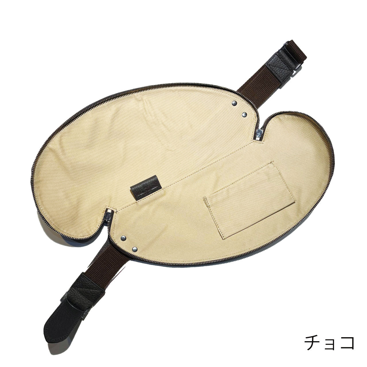 ロゴバッグ[シュリンクレザー]